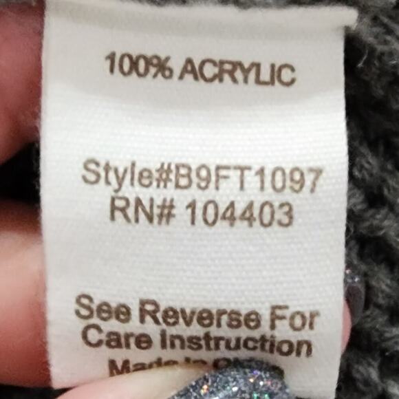 BLU PEPPER color block‎ chevron boho destroyed sweater size 2X - Picture 6 of 8